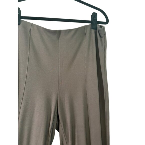 J. Jill Women's Brown Pull On Elastic Waist Ponte Comfy Lounge Leggings Size XL - Picture 3 of 10